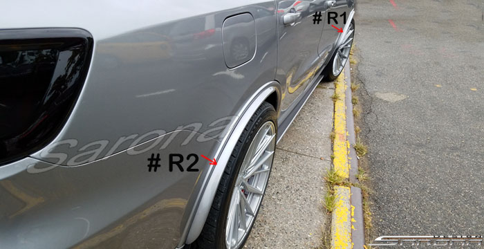 Custom Dodge Durango  SUV/SAV/Crossover Fender Flares (2011 - 2025) - $299.00 (Part #DG-006-FF)